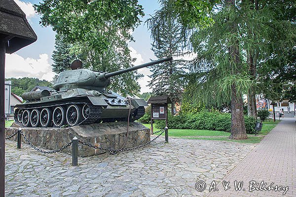 Baligród, pomnik, czołg