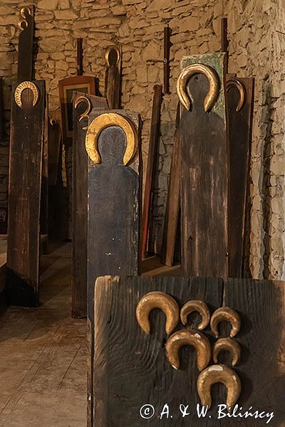 Baligród, Cerkiew pw. Zaśnięcia Matki Boskiej, wnętrze, ikony Małgorzaty Dawidiuk