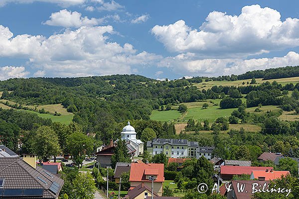 Baligród, panorama, Cerkiew pw. Zaśnięcia Matki Boskiej