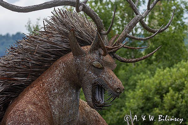 "Bies" autorstwa Biesart, Ustrzyki Dolne