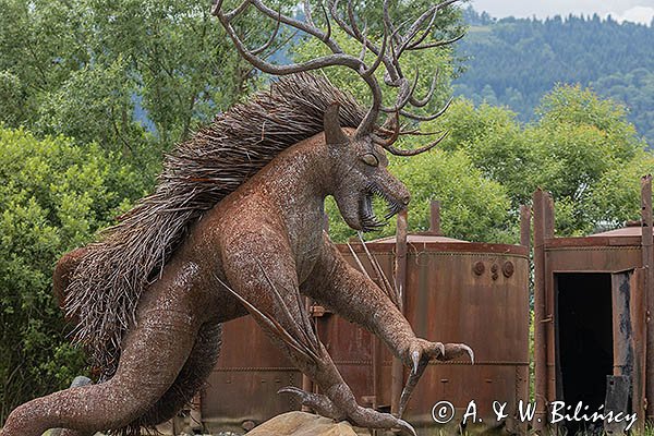 "Bies" autorstwa Biesart, Ustrzyki Dolne