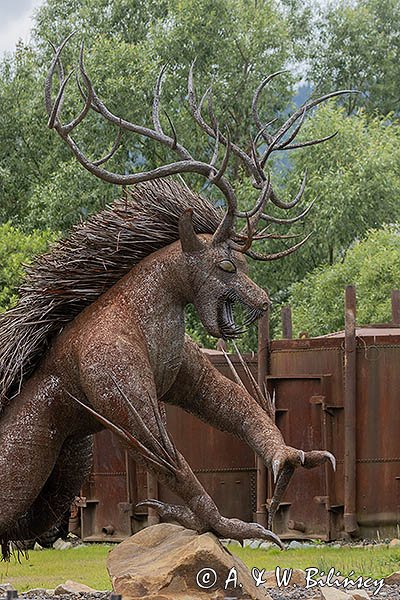 "Bies" autorstwa Biesart, Ustrzyki Dolne