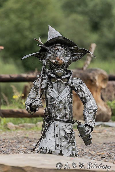 Figura autorstwa Biesart, Ustrzyki Dolne