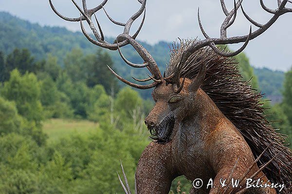 "Bies" autorstwa Biesart, Ustrzyki Dolne