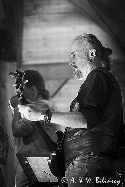 Bies Czad Blues 2024,Paweł Mikosz - gitara basowa, Michał Kielak & The Mystery Train