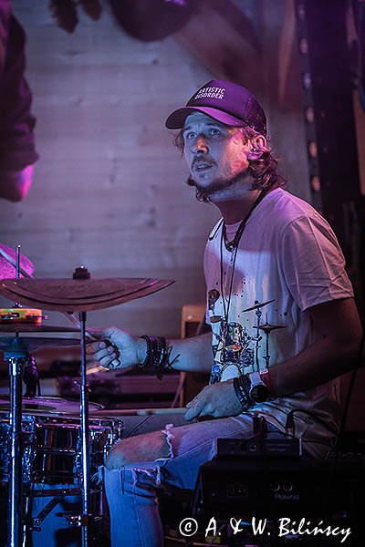 Bies Czad Blues 2024, Max Ziobro, perkusista, Michał Kielak & The Mystery Train