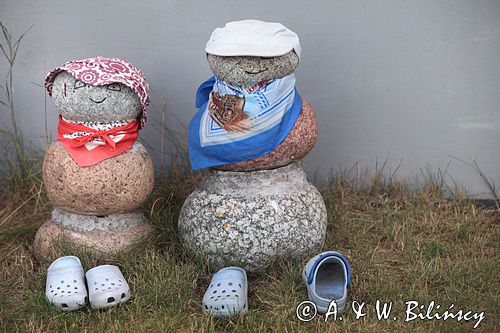 przed domem, wyspa Trysunda, Hoga Kusten, Wysokie Wybrzeże, Szwecja, Zatoka Botnicka